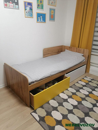 Кровать односпальная Дастин детальное изображение от магазина mebelvozov.ru в Нижнем Новгороде