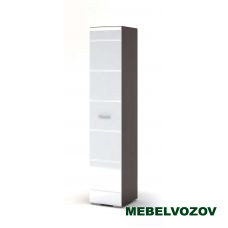 ВЕГАС пенал (венге/белый глянец) от компании Мебельвозов в Нижнем Новгороде