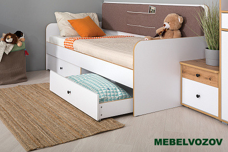 Кровать Вуди 11.02 детальное изображение от магазина mebelvozov.ru в Нижнем Новгороде