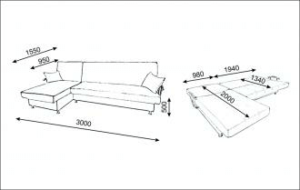 Угловой диван Верона-3 от магазина Мебельвозов в Нижнем Новгороде