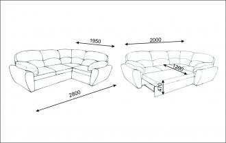Угловой диван Марк-6 от магазина Мебельвозов в Нижнем Новгороде