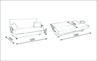 Диван-книжка Верона-3 от магазина Мебельвозов в Нижнем Новгороде