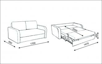 Мягкий диван Канзас М2 140 от магазина Мебельвозов в Нижнем Новгороде