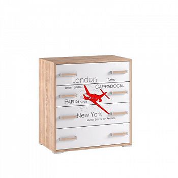 Комод Бланка (Фасад белый с фотопечатью) от магазина Мебельвозов в Нижнем Новгороде