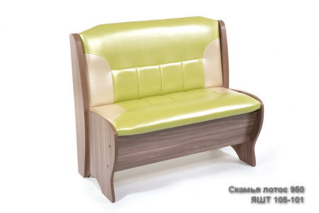 Скамья большая 950 Ясень шимо темный Лотос от магазина Мебельвозов в Нижнем Новгороде