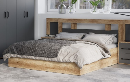 Кровать 1,6 м "Прима" КР-16 с подъемным механизмом от магазина Мебельвозов в Нижнем Новгороде