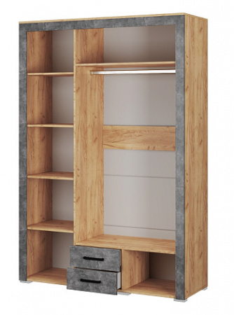 Шкаф для одежды Адель (дуб крафт/ателье) от компании Мебельвозов в Нижнем Новгороде