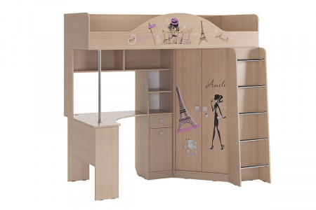 Детский комплекс Амели детальное изображение от магазина mebelvozov.ru в Нижнем Новгороде
