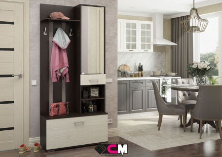 Прихожая Сорренто (венге/дуб белфорт) от магазина Мебельвозов в Нижнем Новгороде