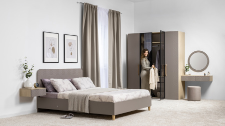 Модульная спальня Амьен. Комплект 2 от магазина Мебельвозов в Нижнем Новгороде