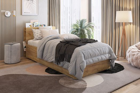 Кровать с основанием "Юниор" 900 от магазина Мебельвозов в Нижнем Новгороде