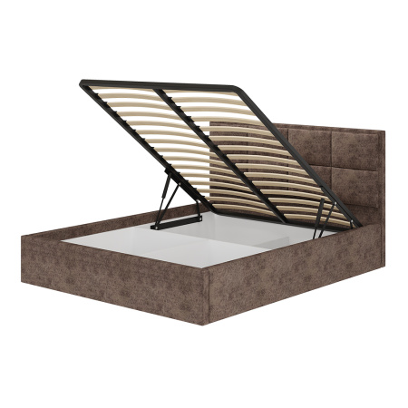 Кровать 160х200 с подъемным механизмом Линда (мустанг) от магазина Мебельвозов в Нижнем Новгороде