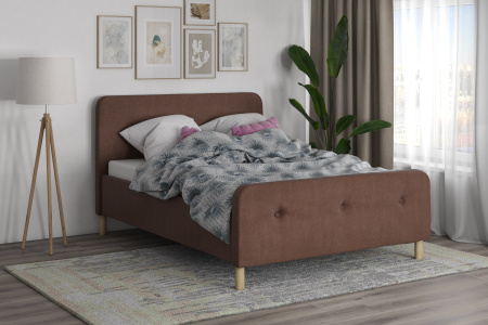 Интерьерная кровать Холи с подъемным механизмом от магазина Мебельвозов в Нижнем Новгороде