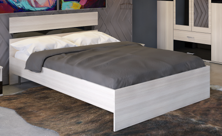 Кровать двуспальная Сити 73 с ортопедическим основанием фото от Мебельвозов в Нижнем Новгороде