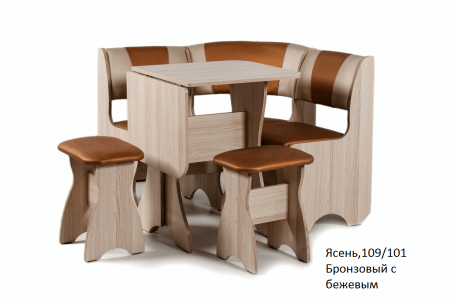 Кухонный уголок Тюльпан-мини Венге/120-101 от магазина Мебельвозов в Нижнем Новгороде