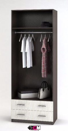 Шкаф 2х створчатый ДУЭТ от компании Мебельвозов в Нижнем Новгороде