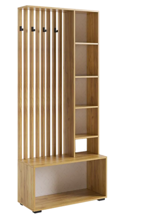 Прихожая "Бери К4" (дуб крафт золотой/белое дерево) от магазина Мебельвозов в Нижнем Новгороде