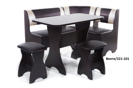 Кухонный уголок Тюльпан Ясень/221-101 от магазина Мебельвозов в Нижнем Новгороде