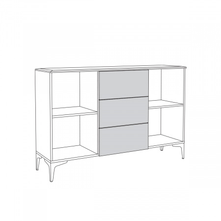 Валенсия Комод 13.309 от магазина Мебельвозов в Нижнем Новгороде