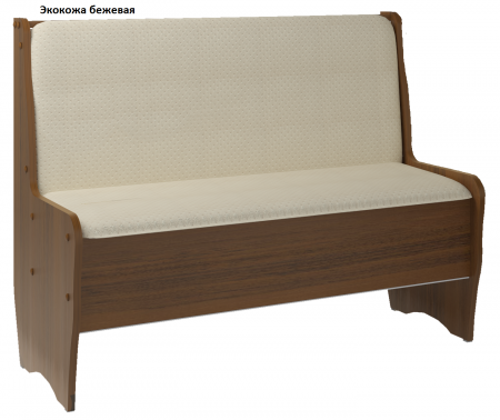 Скамья двойная Трапези Эна(Орех Экко) от магазина Мебельвозов в Нижнем Новгороде