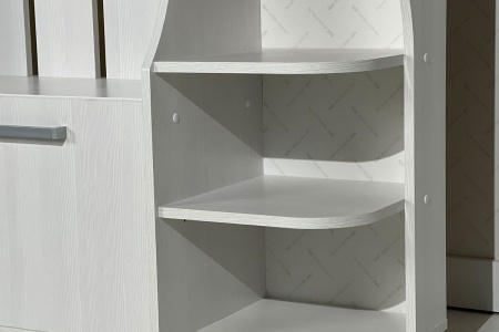 Прихожая Барселона-1 (белый рамух) от магазина Мебельвозов в Нижнем Новгороде