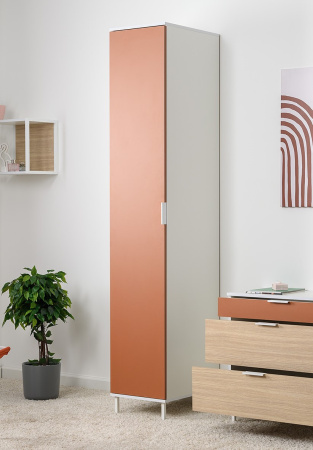 Марвэл Шкаф-пенал 16.316.01 (Белый PE шагрень) от компании Мебельвозов в Нижнем Новгороде