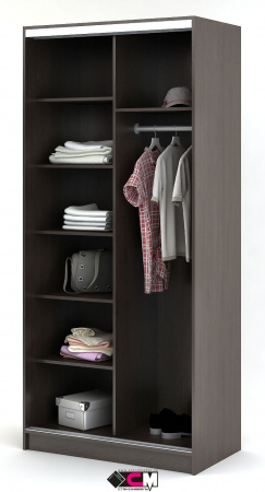 Шкаф-купе Альянс 1,0 м от компании Мебельвозов в Нижнем Новгороде