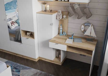 ЮККИ СТ 1Я 1500 Стол компьютерный детальное изображение от магазина mebelvozov.ru в Нижнем Новгороде