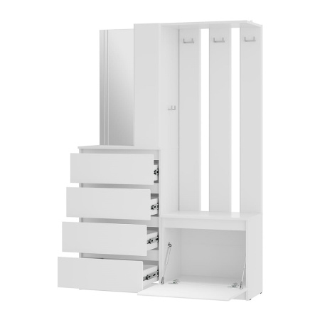 Прихожая Симпл ПР-04, белый от магазина Мебельвозов в Нижнем Новгороде