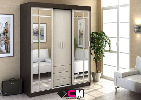 Шкаф купе ЛИДЕР 1К от компании Мебельвозов в Нижнем Новгороде