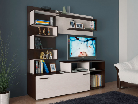 Стенка в гостиную "Евро" от интернет магазина Mebelvozov в Нижнем Новгороде