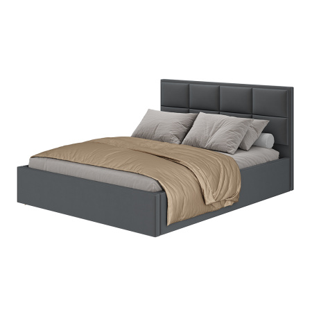 Кровать 160х200 с подъемным механизмом Линда (графит) от магазина Мебельвозов в Нижнем Новгороде