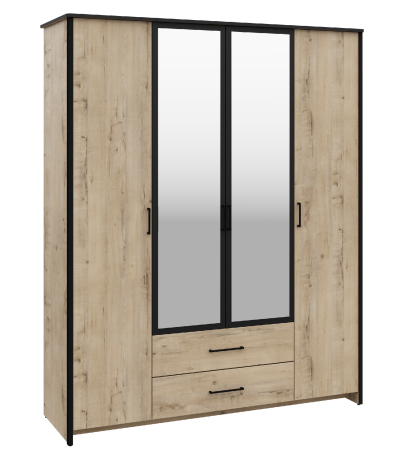 Шкаф для одежды Берлин 1 от компании Мебельвозов в Нижнем Новгороде