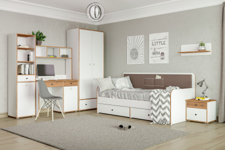 Молодежная комната Вуди. Комплект 1 детальное изображение от магазина mebelvozov.ru в Нижнем Новгороде