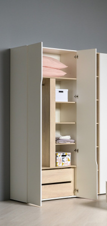 Муссон Шкаф двухстворчатый 13.198 от компании Мебельвозов в Нижнем Новгороде