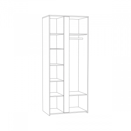 Трувор Шкаф 13.204 от компании Мебельвозов в Нижнем Новгороде