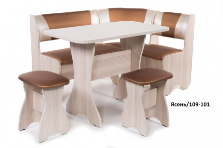 Кухонный уголок "Тюльпан" Венге/109-101 от магазина Мебельвозов в Нижнем Новгороде