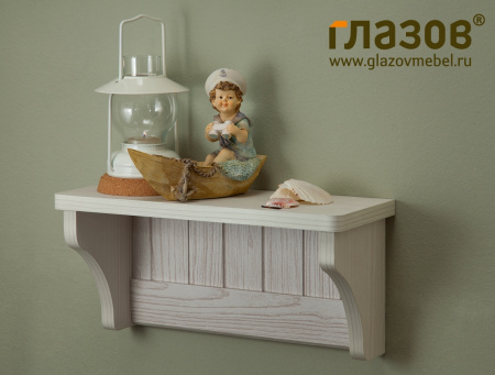 Полка навесная Марсель 2  фото от Мебельвозов в Нижнем Новгороде