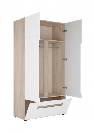 Шкаф 2-х створчатый с ящиком Палермо-3 ШК-009 от компании Мебельвозов в Нижнем Новгороде
