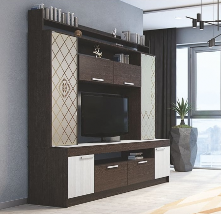 Центральная секция Фиеста  от интернет магазина Mebelvozov в Нижнем Новгороде