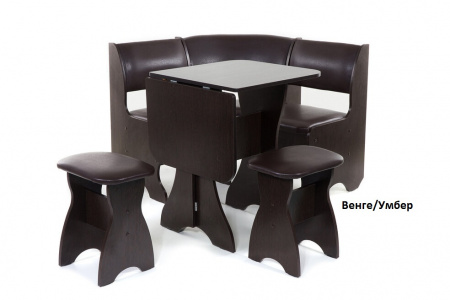 Кухонный уголок Тюльпан-мини Венге/Умбер от магазина Мебельвозов в Нижнем Новгороде