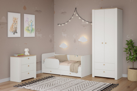 Модульная детская Джастин. Комплект 1 детальное изображение от магазина mebelvozov.ru в Нижнем Новгороде