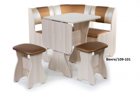 Кухонный уголок Тюльпан-мини Венге/120-101 от магазина Мебельвозов в Нижнем Новгороде