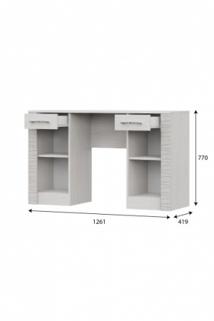 "Гамма 20" Стол туалетный Серия №4 + "Гамма 20" Зеркало (стол туалетный) Серия №4 от магазина Мебельвозов в Нижнем Новгороде