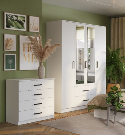 Шкаф 4-х створчатый Фьюжн ШК-14 от компании Мебельвозов в Нижнем Новгороде