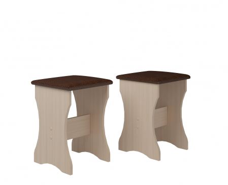 Табурет с мягким сидением 2шт Трапези Тессера(Анкор светлый) от магазина Мебельвозов в Нижнем Новгороде