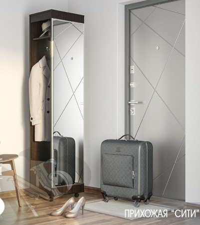 Вешалка "Сити" Венге от магазина Мебельвозов в Нижнем Новгороде