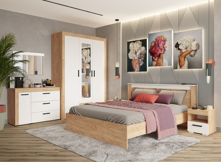 фото Зеркало Адель (белый/дуб крафт) от магазина Мебельвозов в Нижнем Новгороде Зеркало Адель (белый/дуб крафт) от магазина Мебельвозов в Нижнем Новгороде