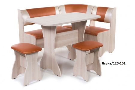 Кухонный уголок "Тюльпан" Венге/109-101 от магазина Мебельвозов в Нижнем Новгороде