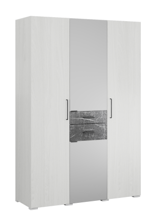 Шкаф трехдверный Теана (ясень анкор светлый) от компании Мебельвозов в Нижнем Новгороде